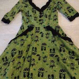 Voodoo Vixen Katniss Dress, size S, excellent condition